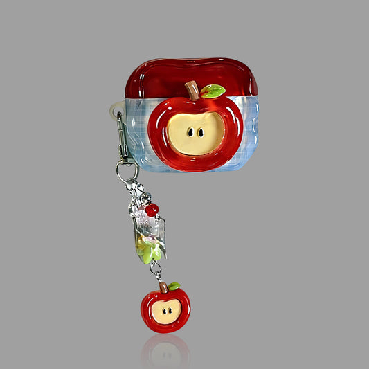 Apple & Pear Themed AirPods Case Cover