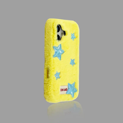 Fuzzy Star Pattern iPhone Case 我的商店