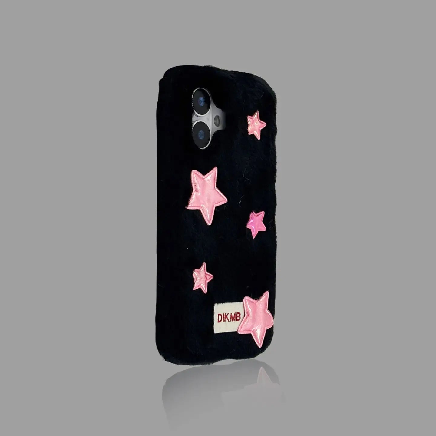 Fuzzy Star Pattern iPhone Case 我的商店