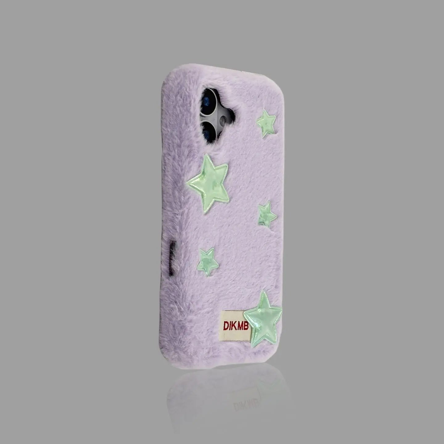 Fuzzy Star Pattern iPhone Case 我的商店