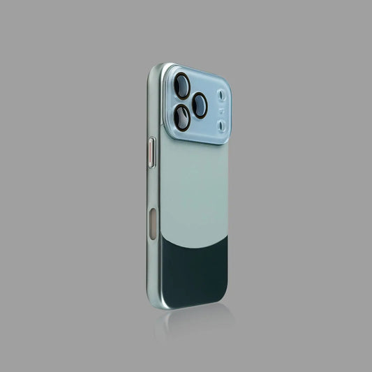 Color-Block Leather-Touch iPhone Case 我的商店