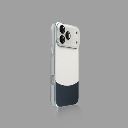 Color-Block Leather-Touch iPhone Case