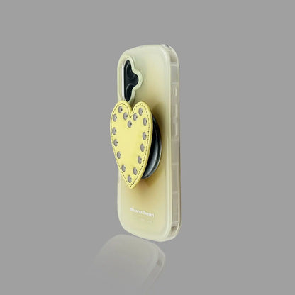 Heart-Shaped MagSafe Stand iPhone Case SEACASE