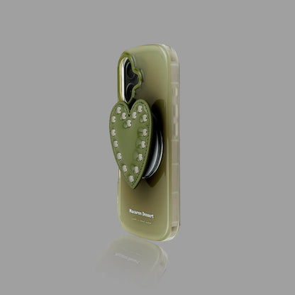 Heart-Shaped MagSafe Stand iPhone Case SEACASE