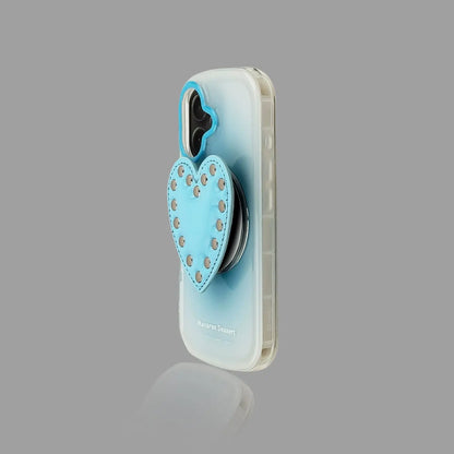 Heart-Shaped MagSafe Stand iPhone Case SEACASE