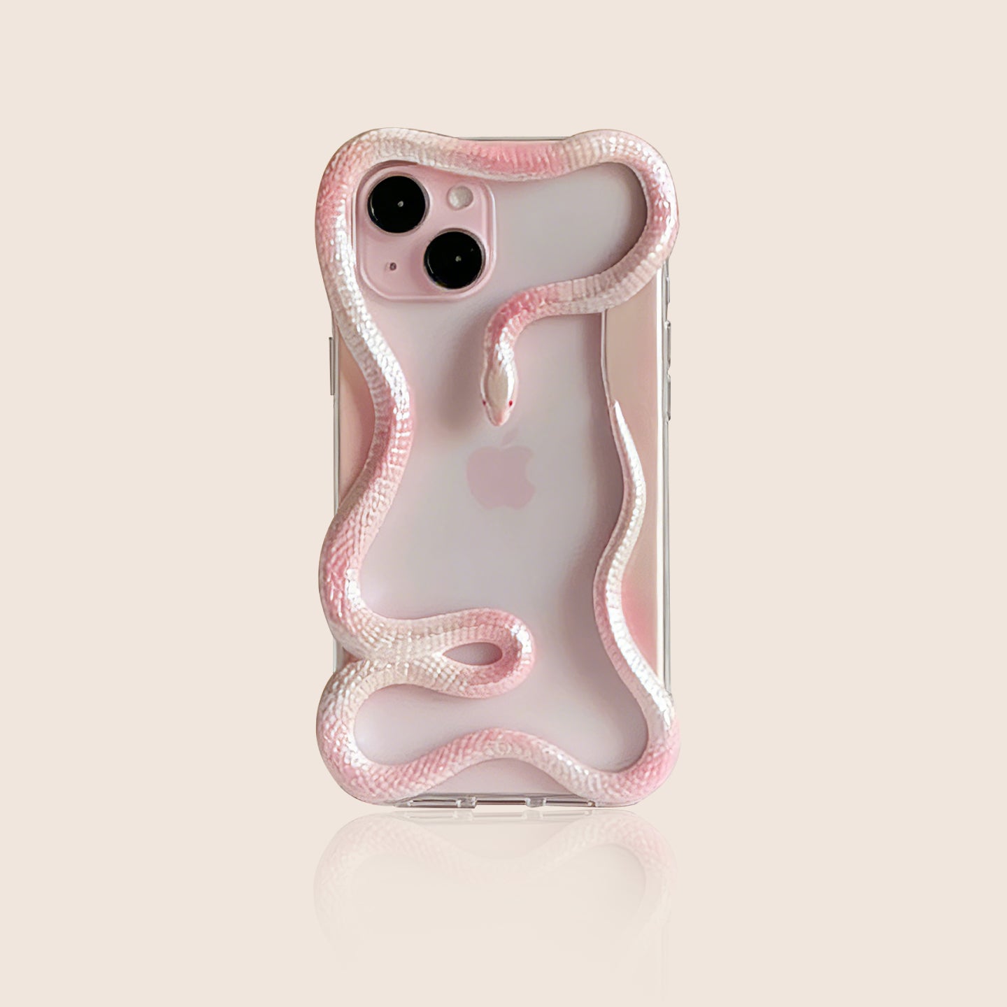 Bold Wrapped Snake Design iPhone Case