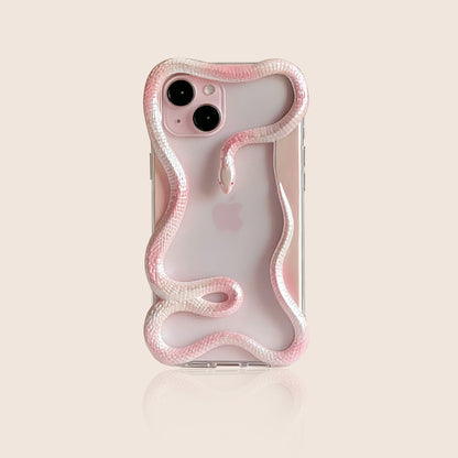 Bold Wrapped Snake Design iPhone Case