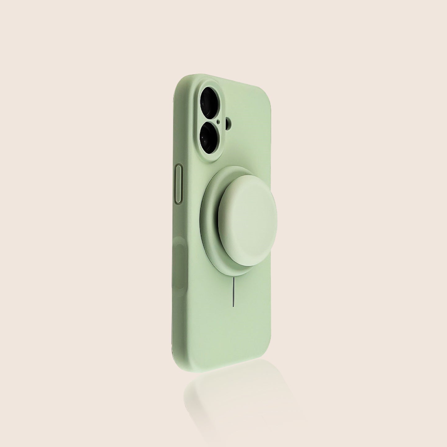 Minimalist Silicone iPhone Case with Stand