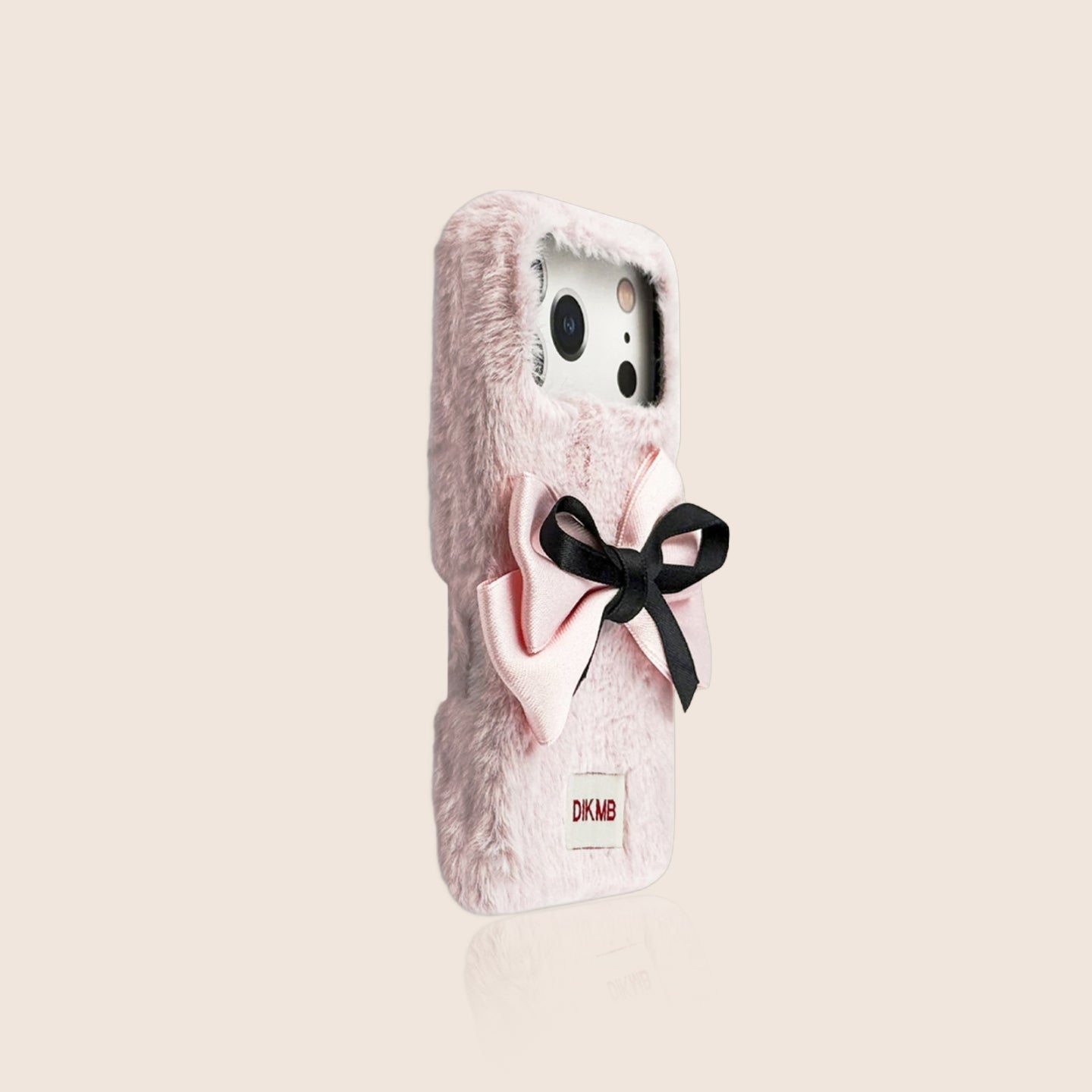 Cute Bow Plush iPhone Case