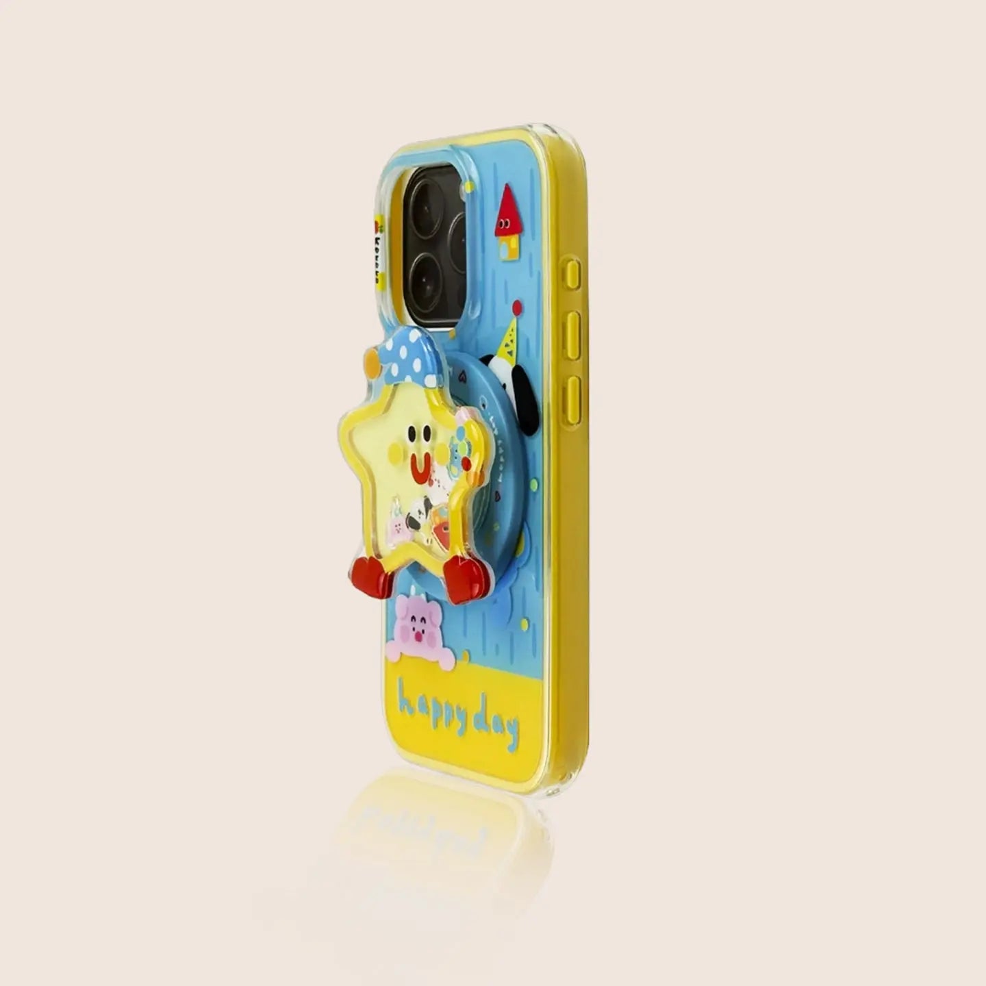 Happy Day & Summer Cat Design iPhone Case SEACASE