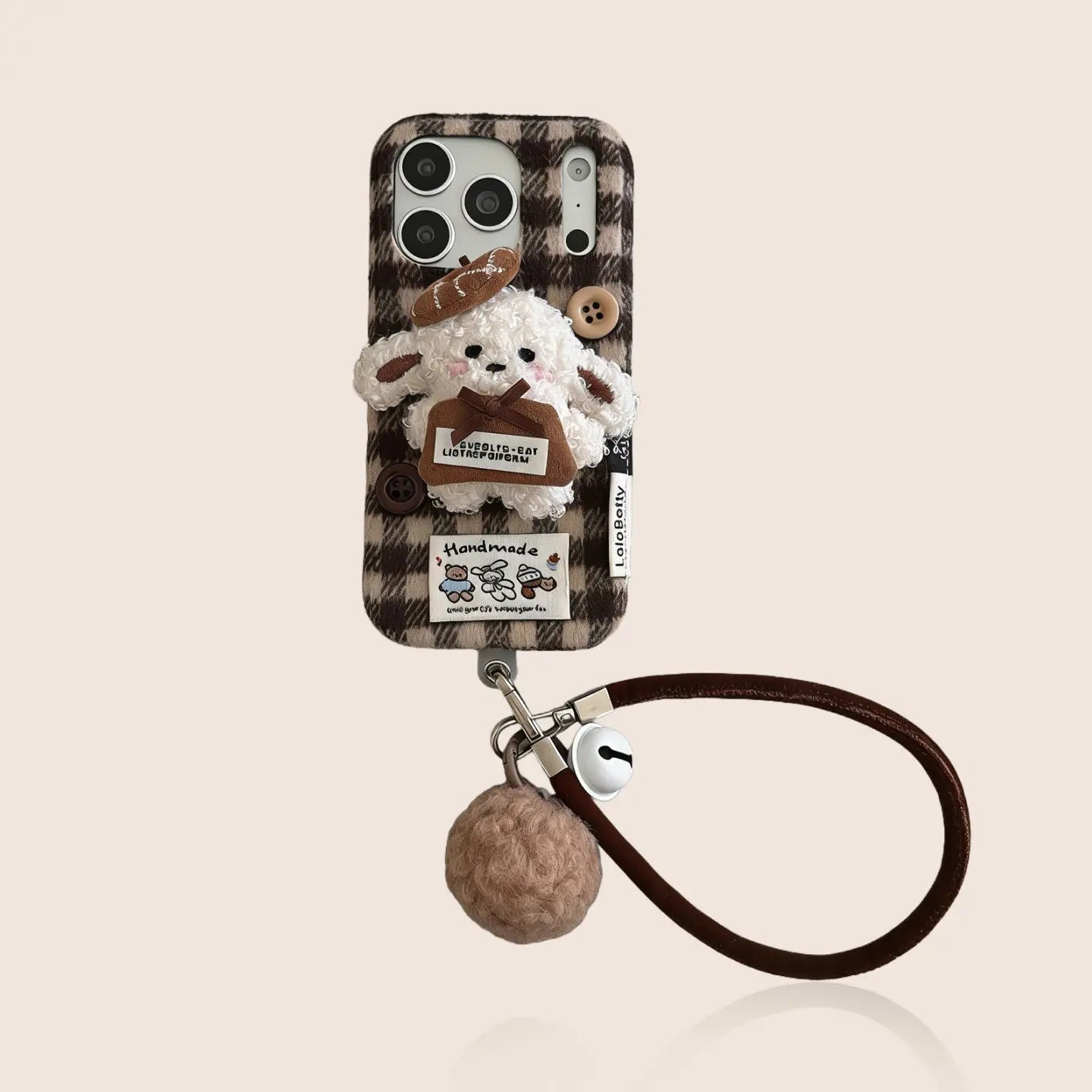 Handmade Plush Puppy iPhone Case 我的商店