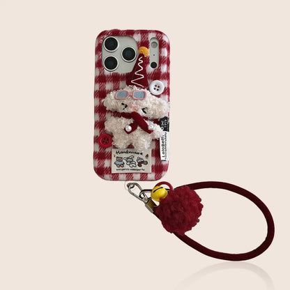 Handmade Plush Puppy iPhone Case 我的商店