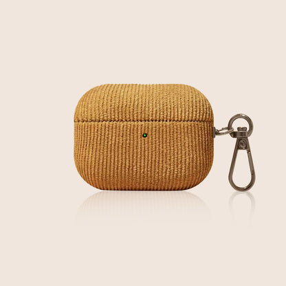 Corduroy AirPods Case with Metal Hook
