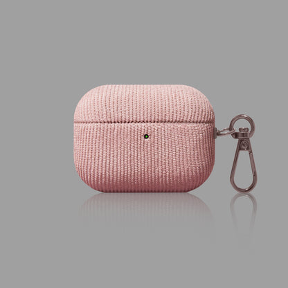 Corduroy AirPods Case with Metal Hook