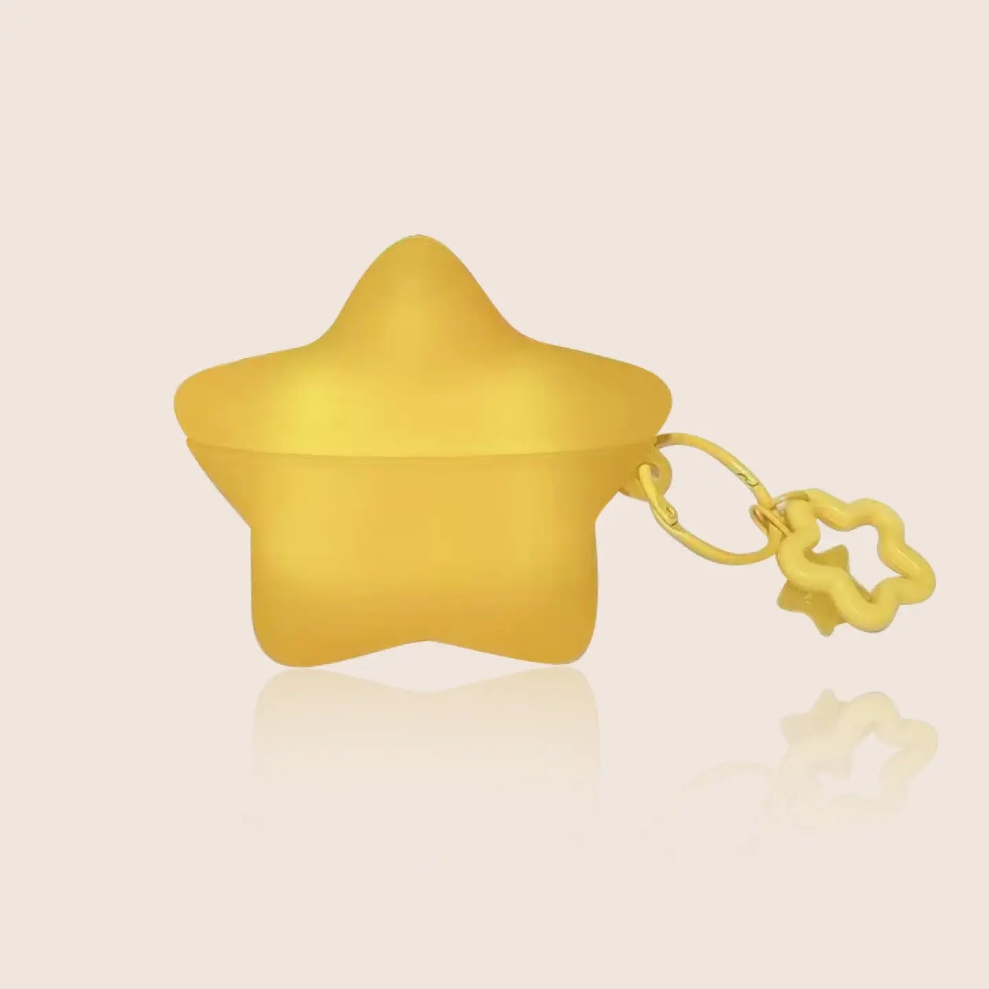 Frosted Star AirPods Case with Matching Star Charm SEACASE