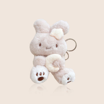 Cute Plush Bunny AirPods Case