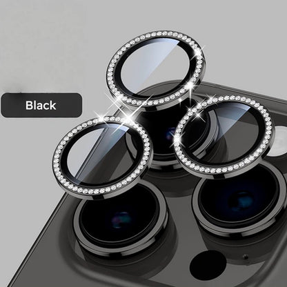 Rhinestone Camera Lens Protector for iPhone
