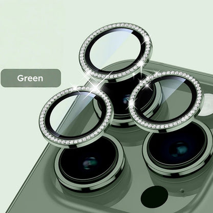 Rhinestone Camera Lens Protector for iPhone
