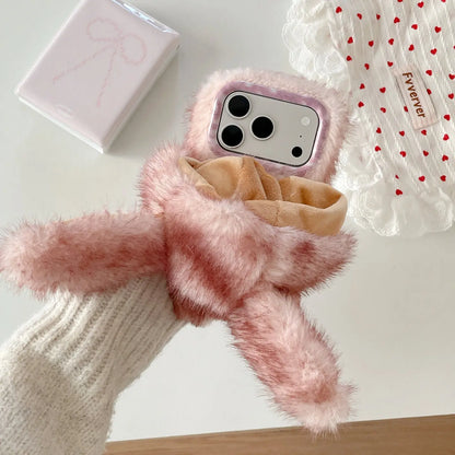 Plush Bunny iPhone Case Sweet Healing Style SEACASE