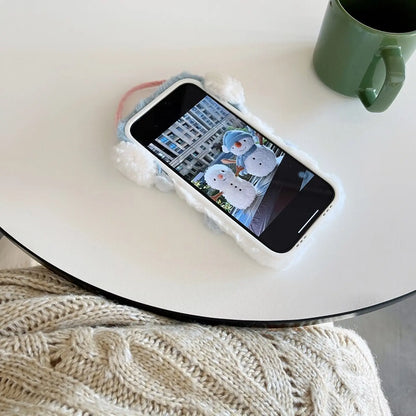 Cute Cozy Snowman iPhone Case SEACASE