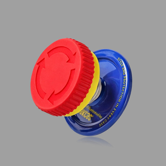 Original Red & Blue Contrast Button Magnetic Phone Holder