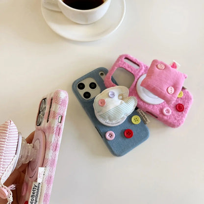 iPhone Case with Sponge Magnetic Stand SEACASE