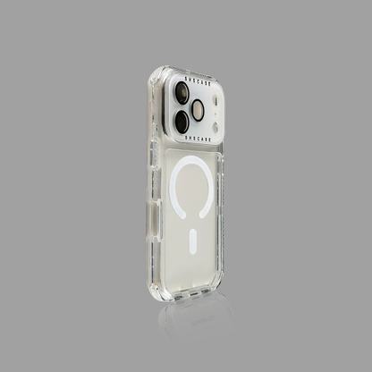 Clear Minimalist iPhone Case – Full Lens Coverage