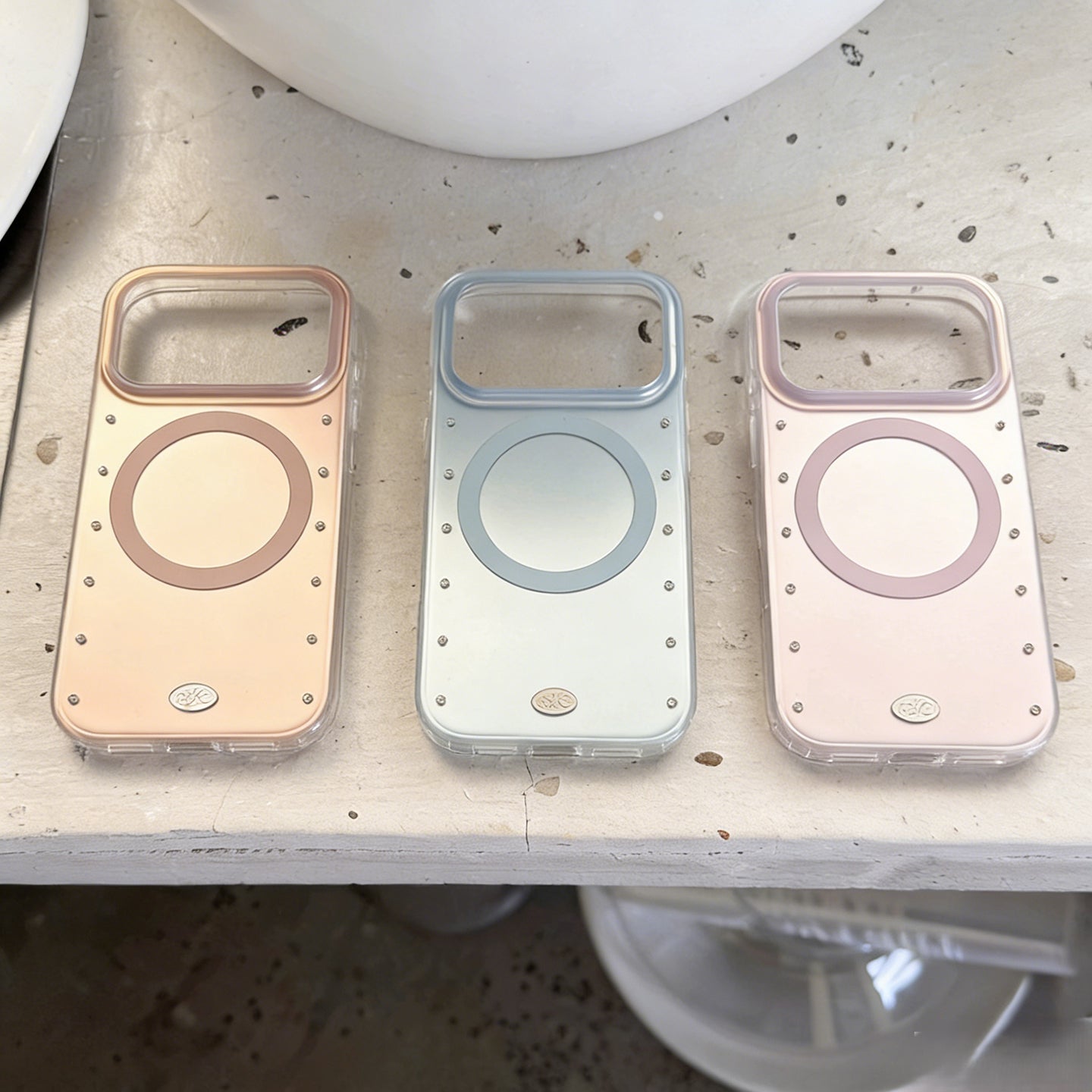 Rhinestone Electroplated MagSafe iPhone Case