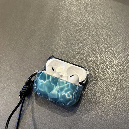 Semi-Transparent Water Ripple AirPods Case