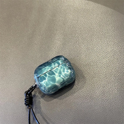 Semi-Transparent Water Ripple AirPods Case