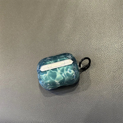 Semi-Transparent Water Ripple AirPods Case