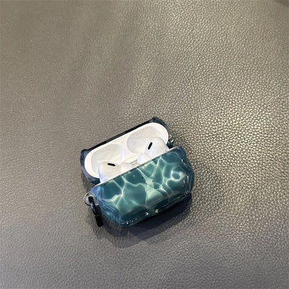 Semi-Transparent Water Ripple AirPods Case